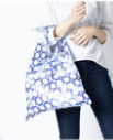 Azuma Furoshiki Tote Bag (Aoba Leaf Pattern)