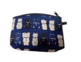 Beckoning Cat Cosmetic Bag