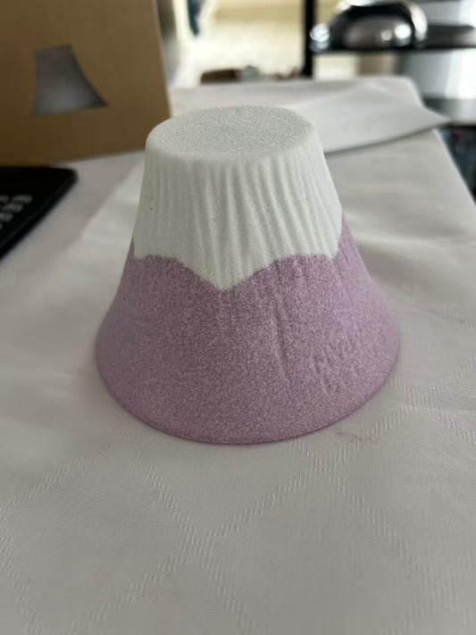 Hasamiyaki Mt. Fuji Ceramic Eco Coffee Filter (Lavender)