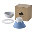 Hasamiyaki Mt. Fuji Ceramic Eco Coffee Filter (Blue)