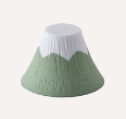 Hasamiyaki Mt. Fuji Ceramic Eco Coffee Filter (Pale Green)